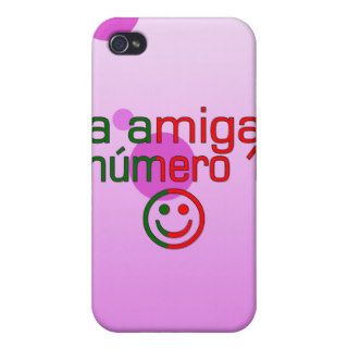 A Amiga Número 1 in Portuguese Flag Colors 4 Girls iPhone 4 Cases
