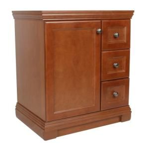 St. Paul Brentwood 30 in. W x 21.375 in. D x 34 in. H Vanity Cabinet Only in Amber Discontinued BRSD3021COM A
