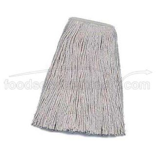 Disco Stinger Natural Cotton Yarn Cut End Pinnacle Wet Mop Head   Number 24    3 per case. Dust Mop Refill Pads