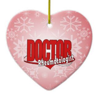 LOGO DOCTOR Rheumatologist Christmas Ornaments