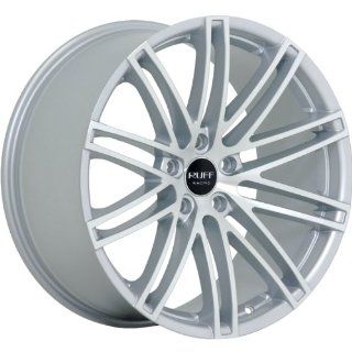 Ruff R955 22 Silver Wheel / Rim 5x120 with a 15mm Offset and a 74.1 Hub Bore. Partnumber R955MM5H15S74 Automotive