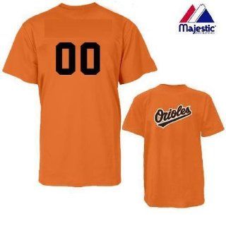 BALTIMORE ORIOLES (NUMBER ON BACK) Little League MLB Replica Baseball Team Jerseys (4 Styles, Youth & Adult Sizes)  Sports Fan Jerseys  Sports & Outdoors