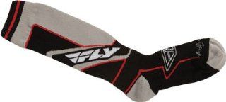 FLY MOTO SOCK THICK BK/RED L/X, FLY Part Number 350 0270L WPS, Stock photo   actual parts may vary. Automotive