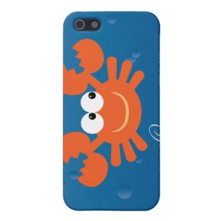 Cute Cartoon Zodiac Cancer Crab Custom iPhone 5 Case