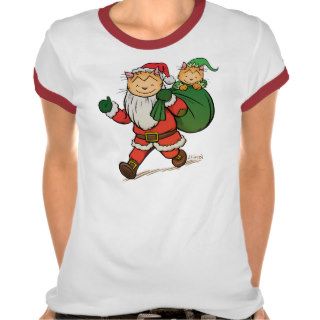 Laugh Out Loud Claus Tshirts