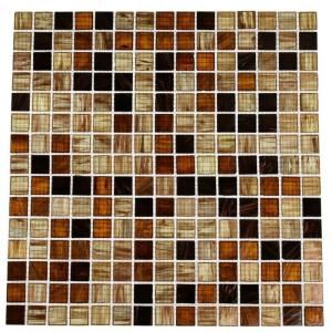 Splashback Tile Lima Bean 12 in. x 12 in. x 8 mm Glass Mosaic Floor and Wall Tile (1 sq. ft.) LIMA BEAN
