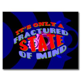 Fractured State of Mind Post Card
