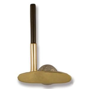 Michael Healy Solid Brass or Nickel Silver Golf Putter Door Knocker MH2531