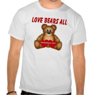 Corinthians Love Bears All T shirt