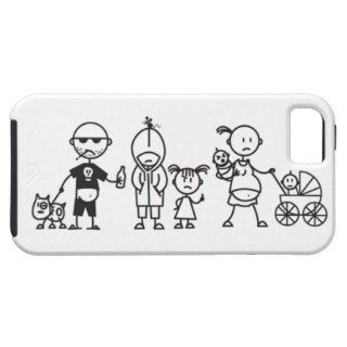 My Family Stickers Bogan Series iPhone 5 Covers