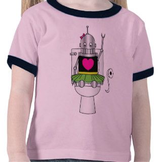 Robot Potty Power T shirt