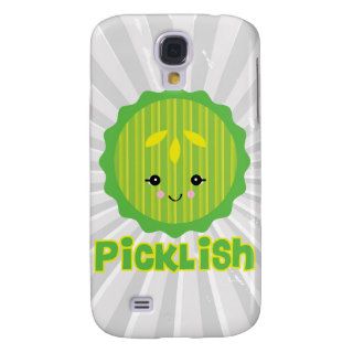 kawaii picklish pickle slice samsung galaxy s4 cases