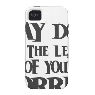 Least of Your Worries Case Mate iPhone 4 Covers