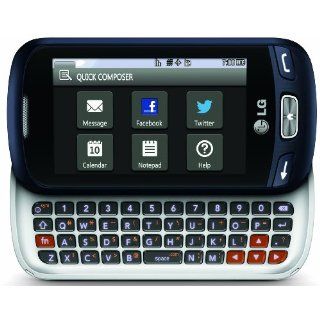 LG Rumor Reflex S, Blue (Sprint) Cell Phones & Accessories