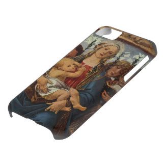 Madonna and Child with Eight Angels by Botticelli iPhone 5C Covers