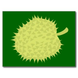 Durian the Smelly Fruit NP Post Cards
