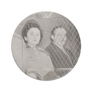 Julius & Ethel Rosenberg After Being Found Guilty Beverage Coaster
