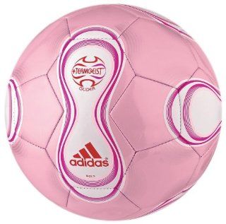 adidas Teamgeist Glider Soccer Ball (Diva/White/Bloom, 3)  Sports & Outdoors