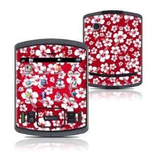 Aloha Red Design Protector Skin Decal Sticker for Motorola Hint QA30 Cell Phone Electronics