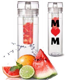 Infuser Water Bottle 27 Ounce   Made of durable Eastman TritanTM   Create Your Own Flavored Water, Naturally, with Ingredients YOU Select   (in USA)  The Fun & Healthy Way to Enjoy Your Daily Water.  Sports Water Bottles  Sports &