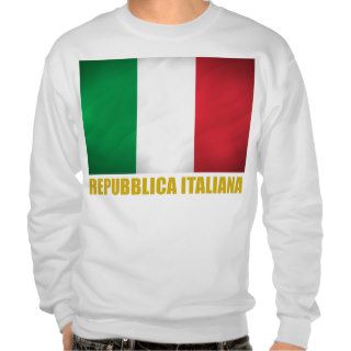 Italian Flag Sweatshirt