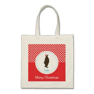 Christmas Penguin     Gift Tote Bag