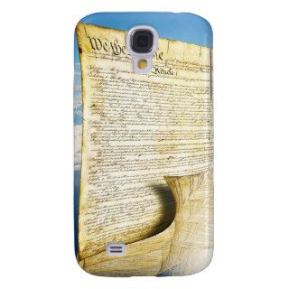 The United States Constitution Above the Earth Galaxy S4 Covers
