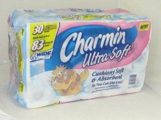 Charmin Ultra Soft 2 Ply Toilet Paper 5 Pack (30 Jumbo Rolls equals 83 Regular) Health & Personal Care