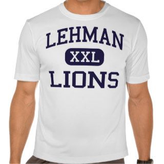 Lehman   Lions   High School   Bronx New York Shirt