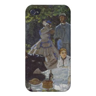 Luncheon on the Grass, Central panel, Claude Monet iPhone 4 Case