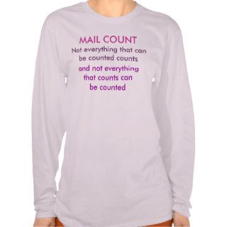 Mail Count Tee Shirt