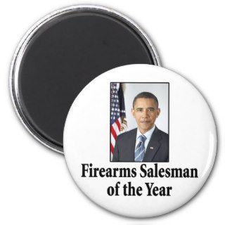 Firearms Salesman Fridge Magnet