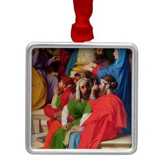 Jesus Among the Doctors Christmas Tree Ornament