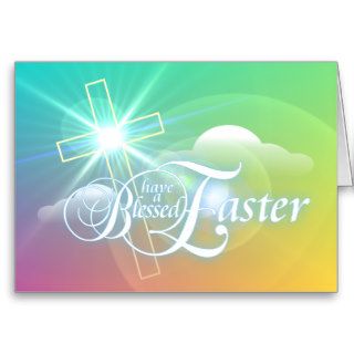 Have a Blessed Easter Greeting Cards