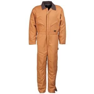 Walls Heavyweight Duck Insulated 3X Large Tall Coverall in Brown Z15305