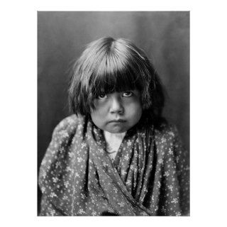Tewa Indian Child, 1905 Print