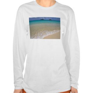 Mokulua Islands Lanikai Beach Tee Shirts