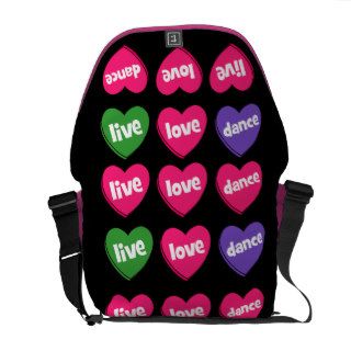 live love dance commuter bag