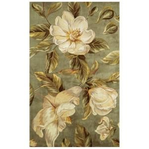 Kas Rugs Southern Magnolia Sage 5 ft. x 8 ft. Area Rug CAT07685X8