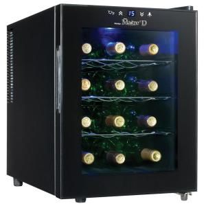 Danby 12 Bottle Thermoelectric Countertop Wine Cooler DWC1233BL SC