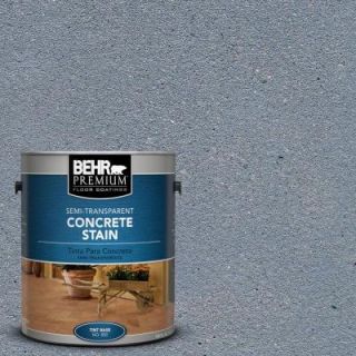 BEHR Premium 1 gal. #STC 14 Water Stone Semi Transparent Concrete Stain 85001