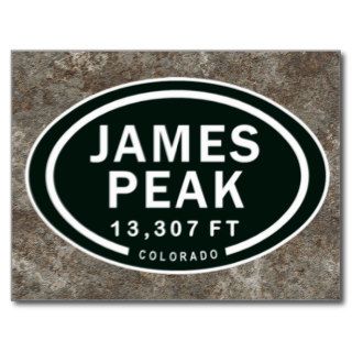 James Peak 13,307 Feet CO 13er Mountain Postcard