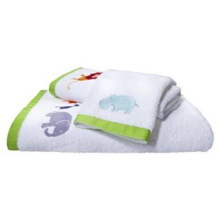 Hippo 3 Piece Towel Set