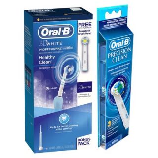 Oral B Professional Care 1000 Rechargeable Toothbrush & 3 Precision Clean