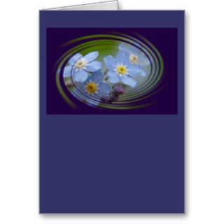 Forget Me Not Greeting Cards