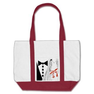 Just Married  Honeymoon Carry On Totes Bags