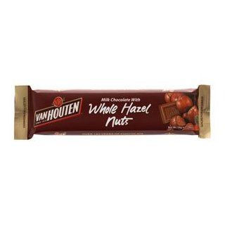 Van Houten Whole Hazelnut Milk Chocolate 38g. (Pack of 3) 