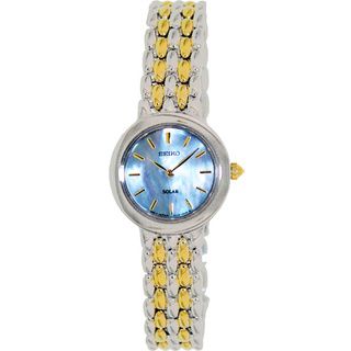 Seiko Women's SUP027 Two tone Stainless Steel Quartz Watch Seiko Women's Seiko Watches