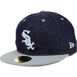 Chicago White Sox New Era MLB Team Color Denim 59FIFTY Cap