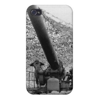 240mm howitzer of Battery B 697th Field Artillery Cases For iPhone 4